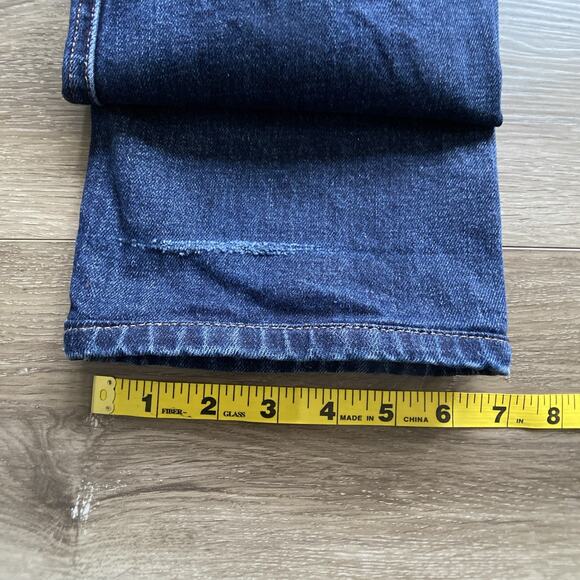 C.O.F. Studio Model M1 Jeans Men Sz 32x29 Blue Worn Wash Slim True - Picture 10 of 13